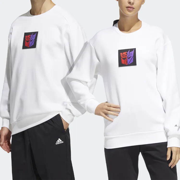 Adidas Sweatshirts Unisex White-4