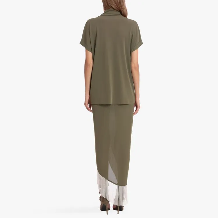 BALMAIN T-Shirts Women's Green-1