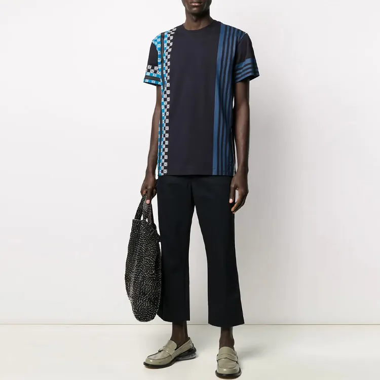 LOEWE T-Shirts Men Blue-1