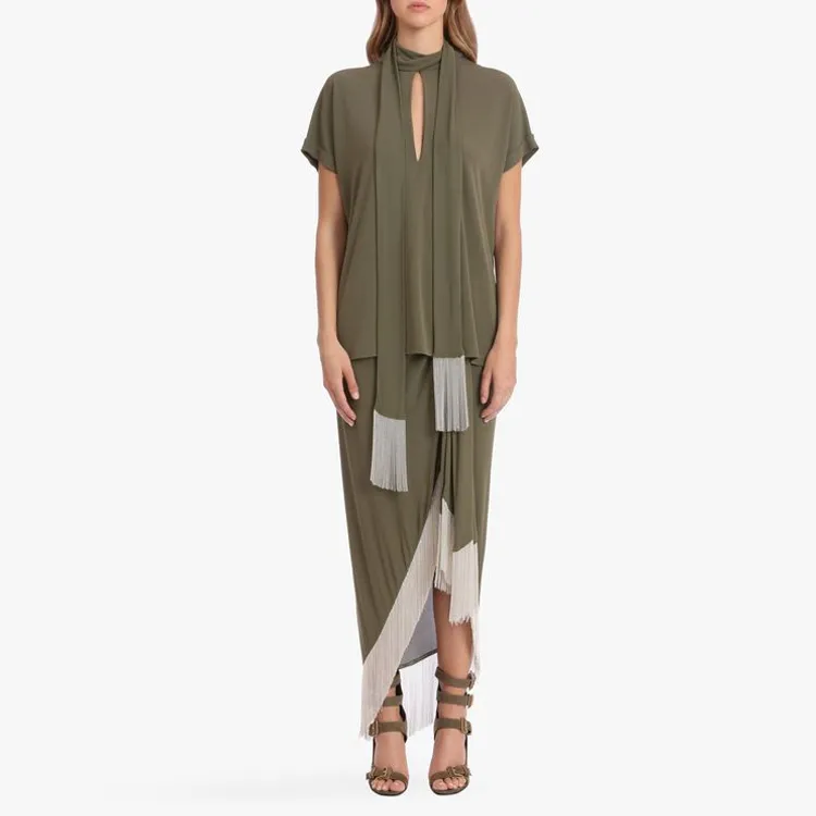 BALMAIN T-Shirts Women's Green-3