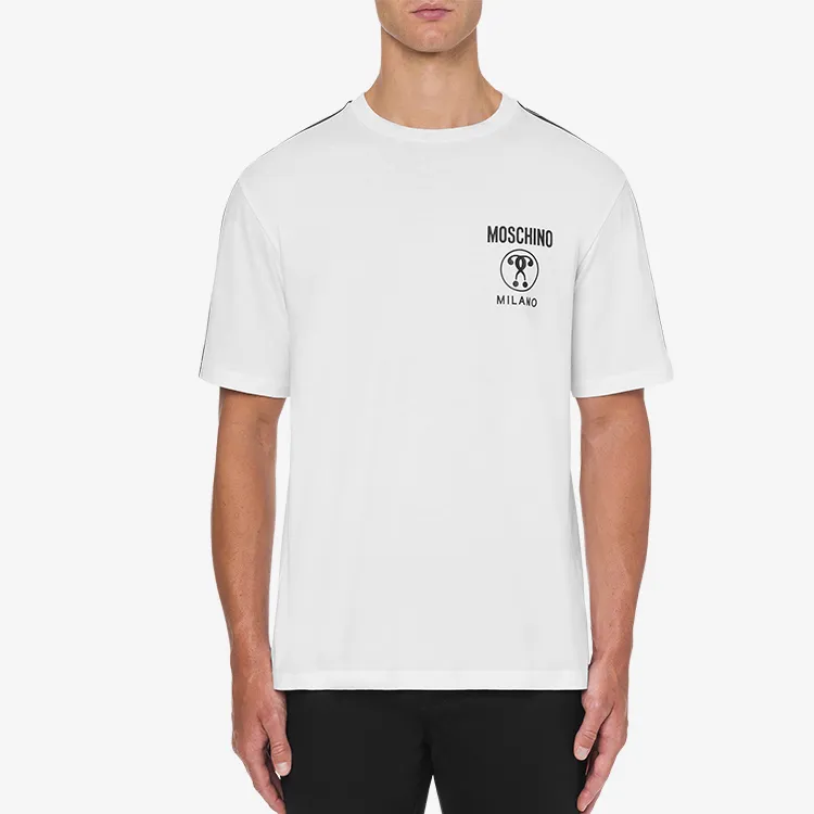 MOSCHINO T Shirts Men White-2
