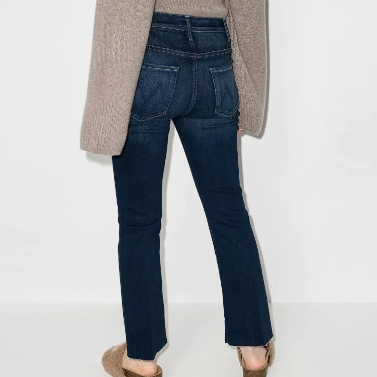 MOTHER The Hustler Cropped Jeans-2