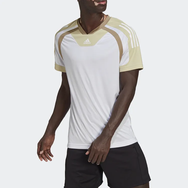 Adidas T Shirts Men White-2