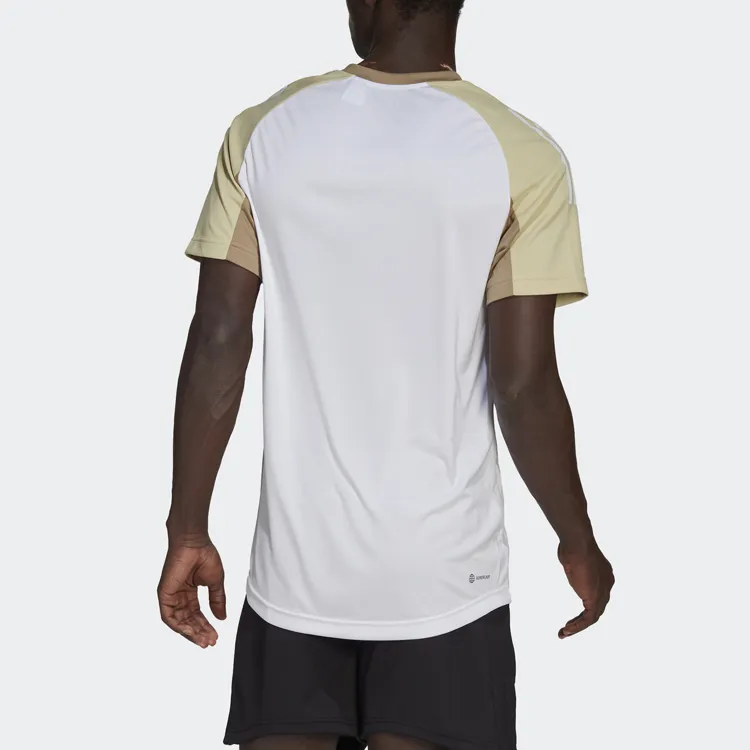 Adidas T Shirts Men White-1