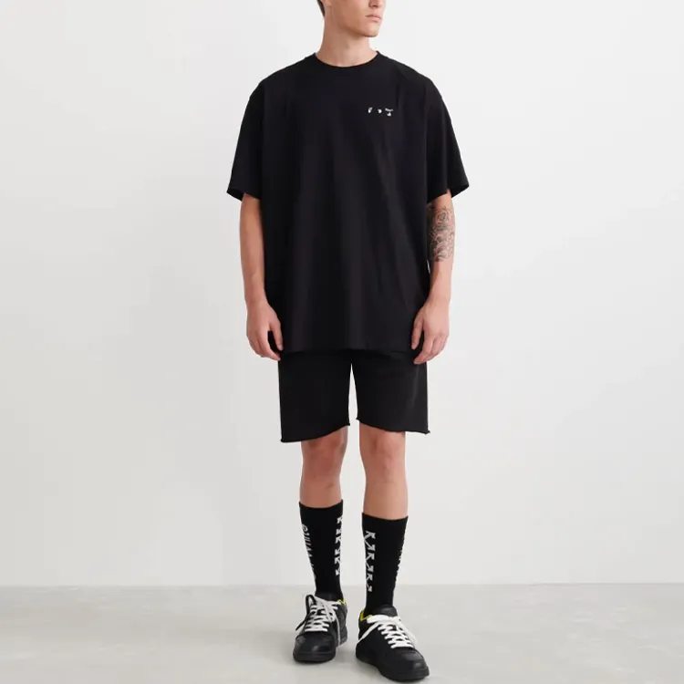 OFF WHITE Caravaggio Back Print Oversized T Shirt-1
