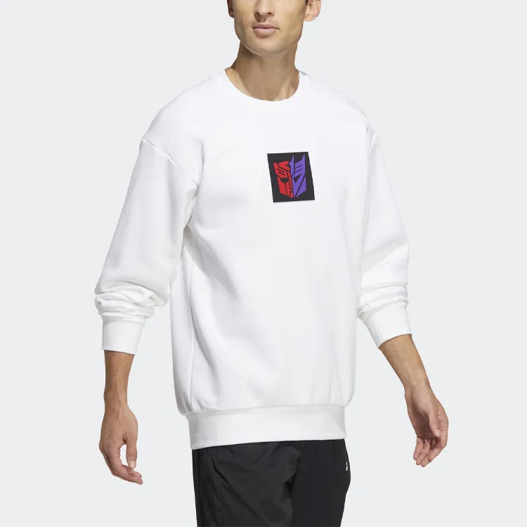 Adidas Sweatshirts Unisex White-1