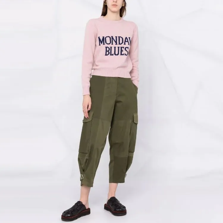 ALBERTA FERRETTI SS22 Fitted Sweater Women's Pink-1