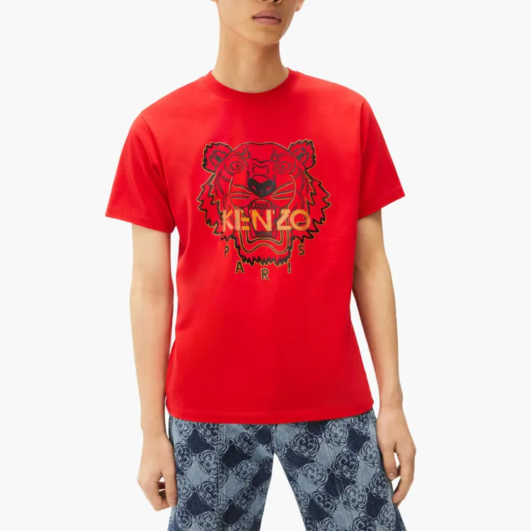 KENZO T-Shirts Men Red-4