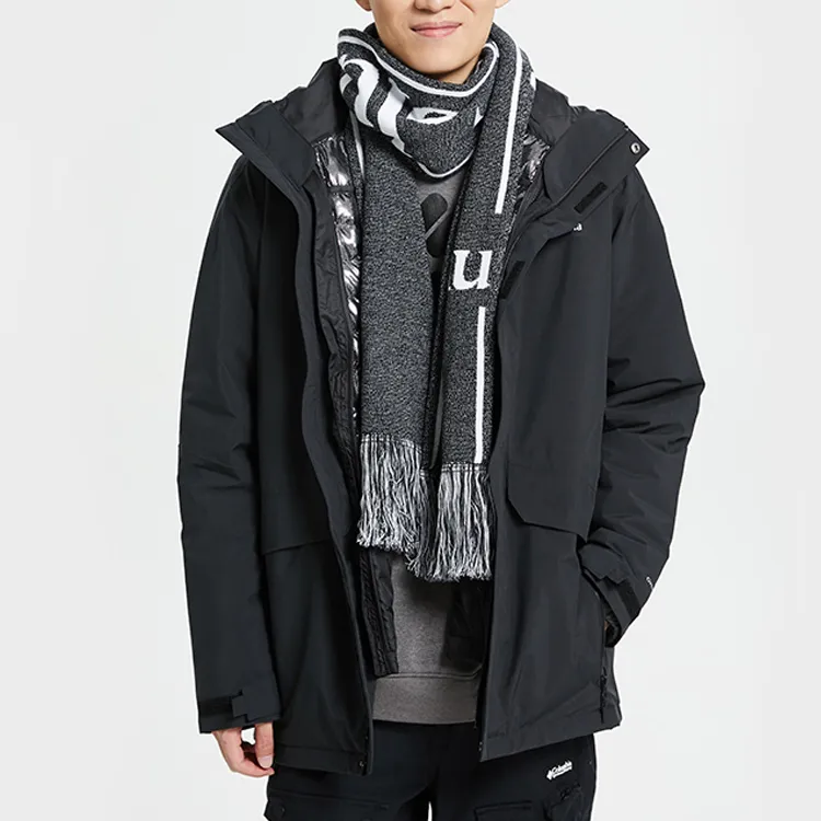 Columbia Waterproof, Windproof, Breathable, And Thermal Windbreaker Jacket Men's Black-4