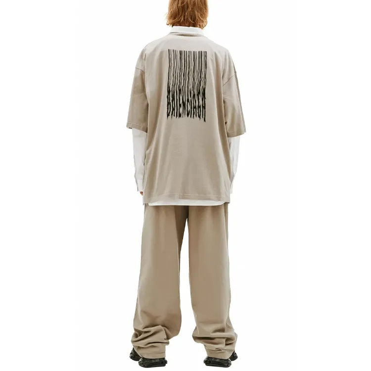 Balenciaga Wide Fit Barcode T Shirt-2
