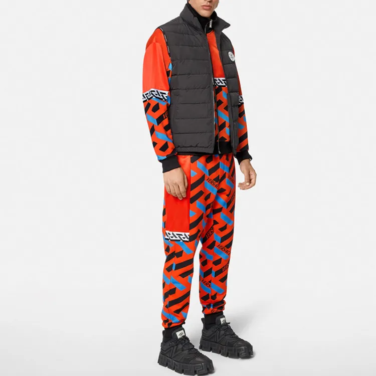 VERSACE Jackets Men Orange Red-2