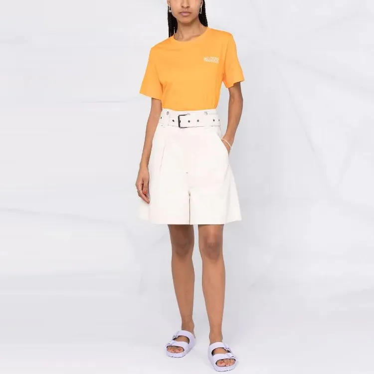 GANNI T Shirts Women's Orange-1
