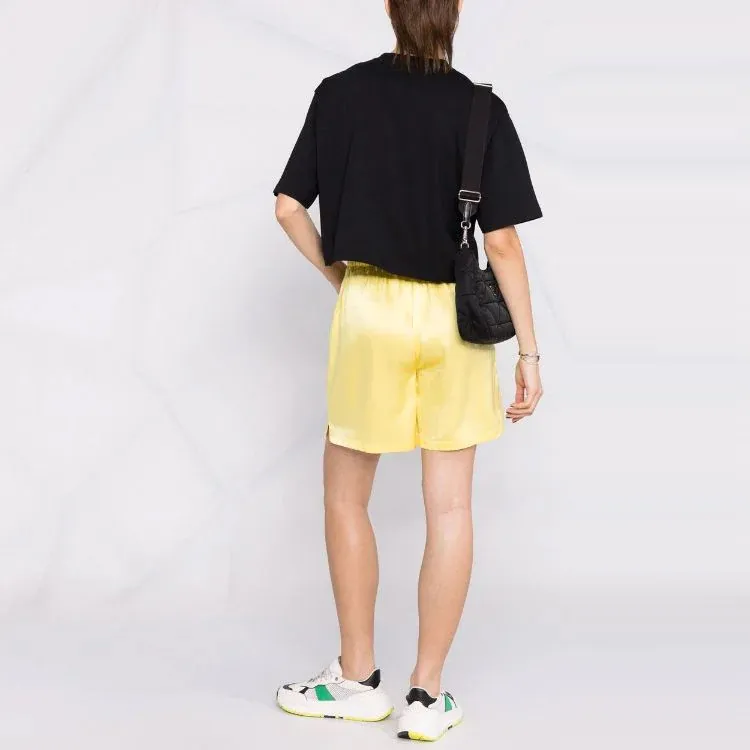 BALMAIN Cropped Logo T shirt-3