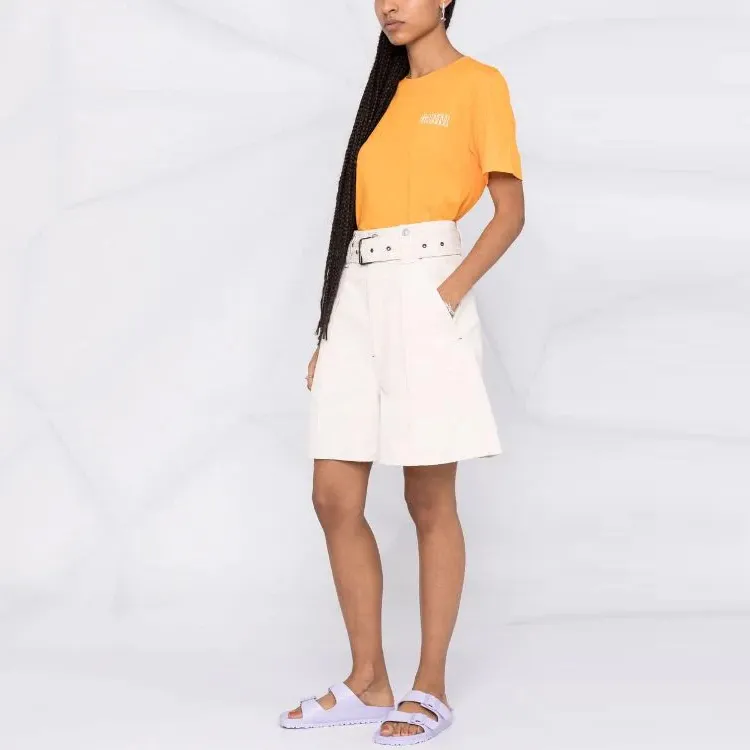 GANNI T Shirts Women's Orange-3