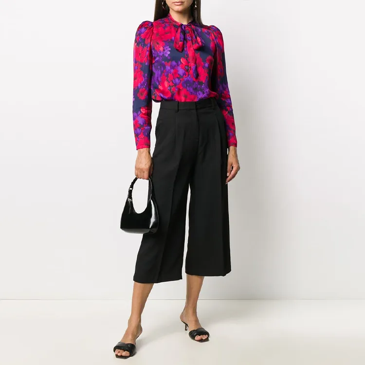 MICHAEL KORS Pleated Waist Culottes-1