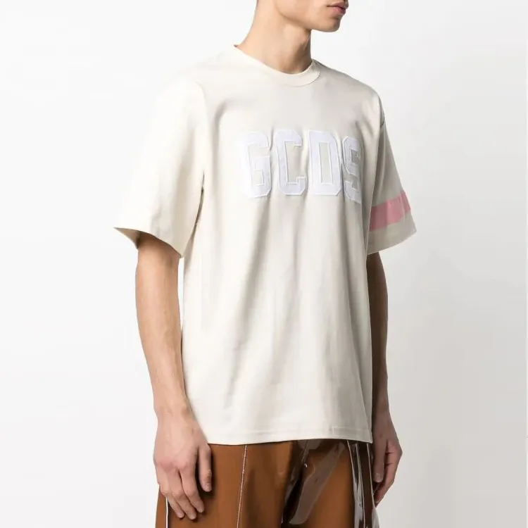 GCDS T Shirts Men Light Umber-3