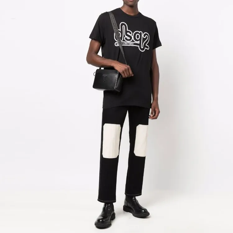 Dsquared2 Cigarette Fit Bubble Dsq2 Logo T Shirt-1
