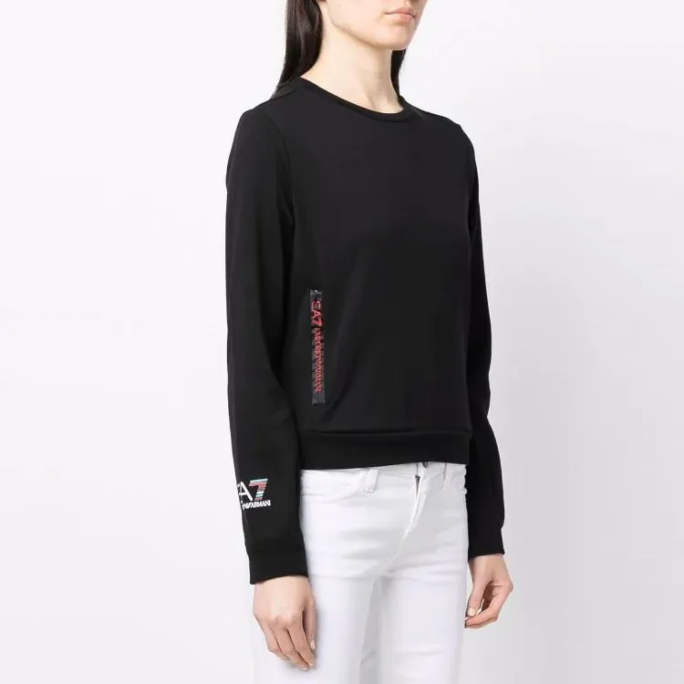 EMPORIO ARMANI EA7 Sweater Women's Black-3