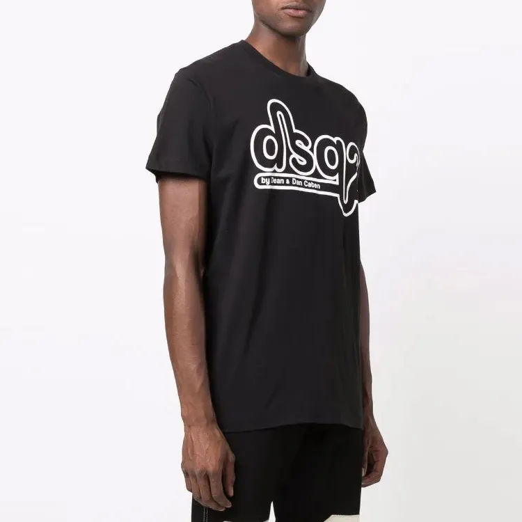 Dsquared2 Cigarette Fit Bubble Dsq2 Logo T Shirt-2
