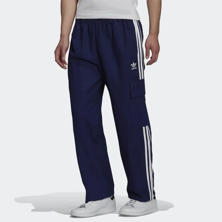 Adidas Originals Knitted Sweatpants Men's Blue-1