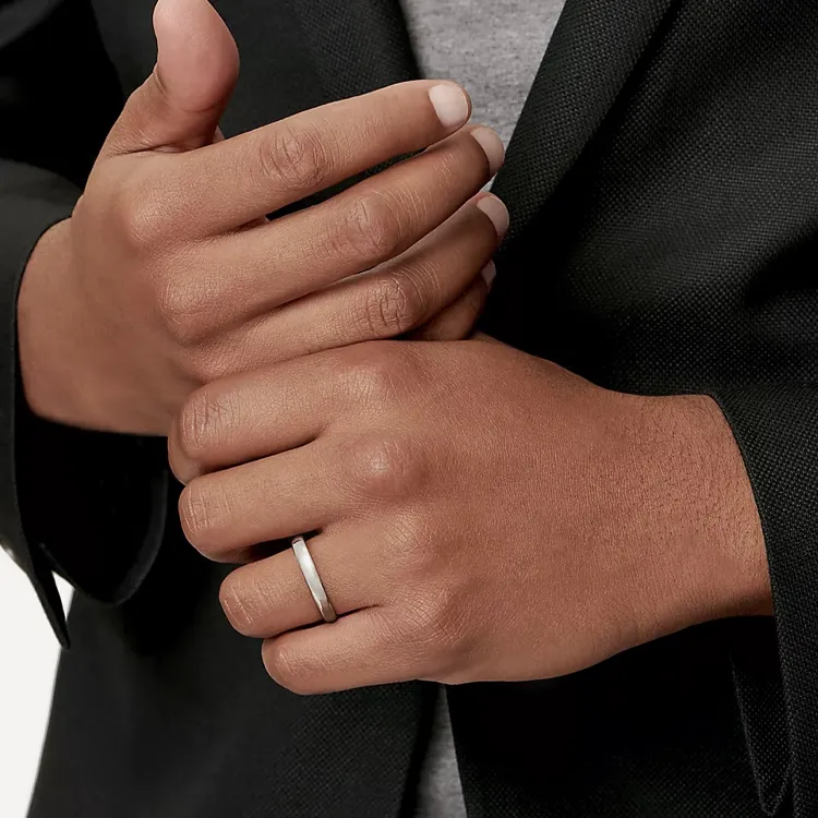 TIFFANY & CO. Rings Men's Silver-2