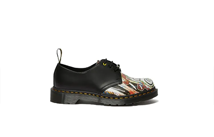 Dr.Martens Jean Michel Basquiat X 1461 Smooth 'Dustheads Backhand'-3