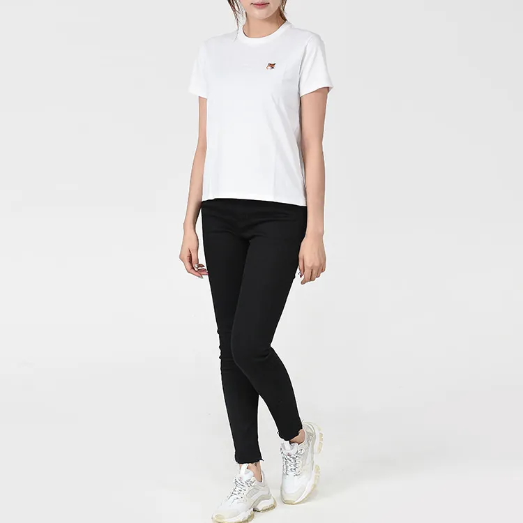 Maison Kitsune T Shirts Women's White-4