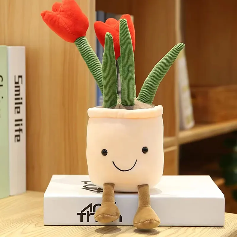 JELLYCAT Amuseable Tulip Plush Toy-1