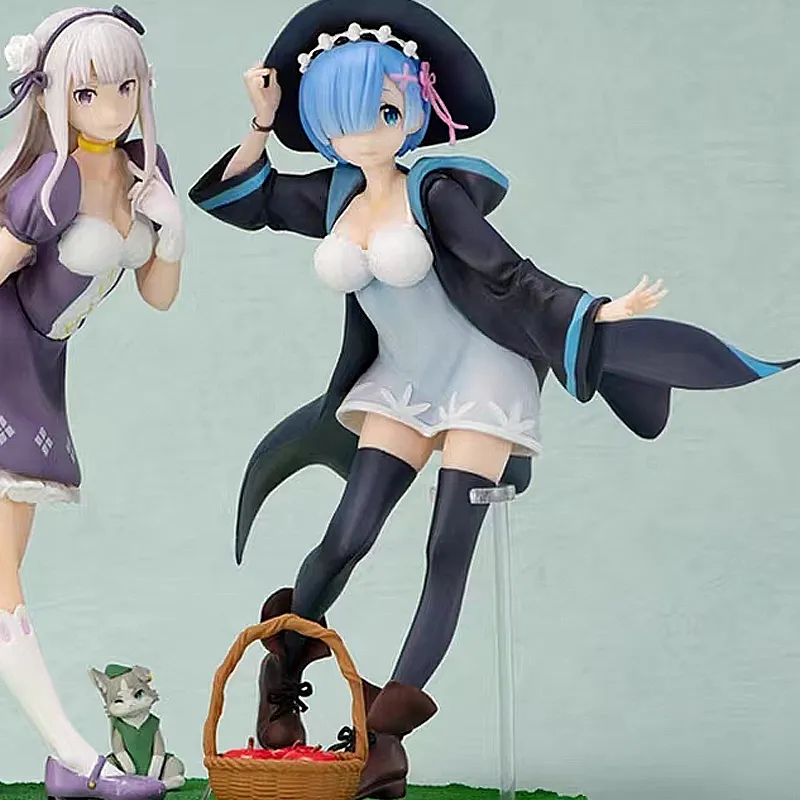 BANPRESTO Rem Glass Factory Zero Starting Life In Another World Fairy Tale Rem Bonus Gift Scale Figures-2