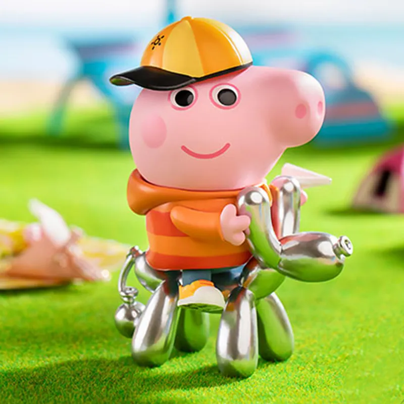 POP MART Piglet Peppa Pig Playtime Collection Blind Box Products Single Mystery Box/2 Mystery Boxes-7
