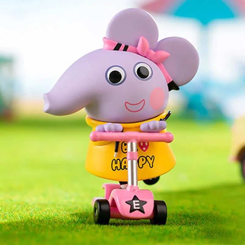 POP MART Piglet Peppa Pig Playtime Collection Blind Box Products Single Mystery Box/2 Mystery Boxes-8