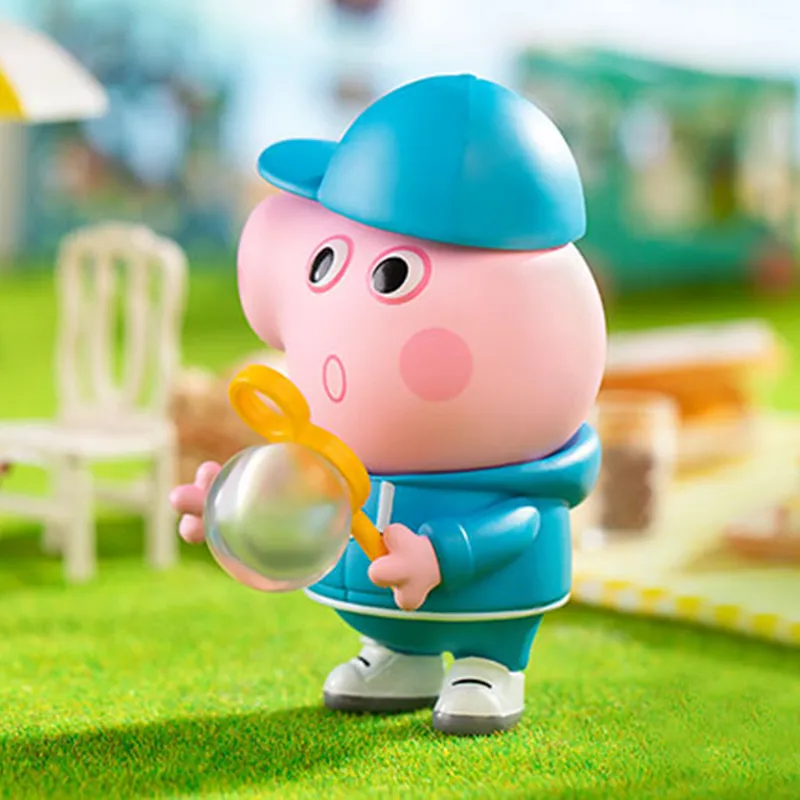POP MART Piglet Peppa Pig Playtime Collection Blind Box Products Single Mystery Box/2 Mystery Boxes-9