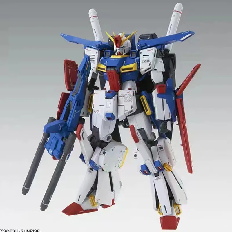 BANDAI MG 1 100 Mobile Suit Zeta Gundam Z ZZ Gundam Ver.Ka Card Version Model Kits-1