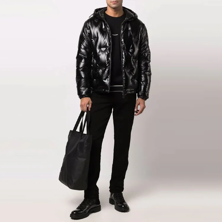 EMPORIO ARMANI Down Jacket Men's Black-2
