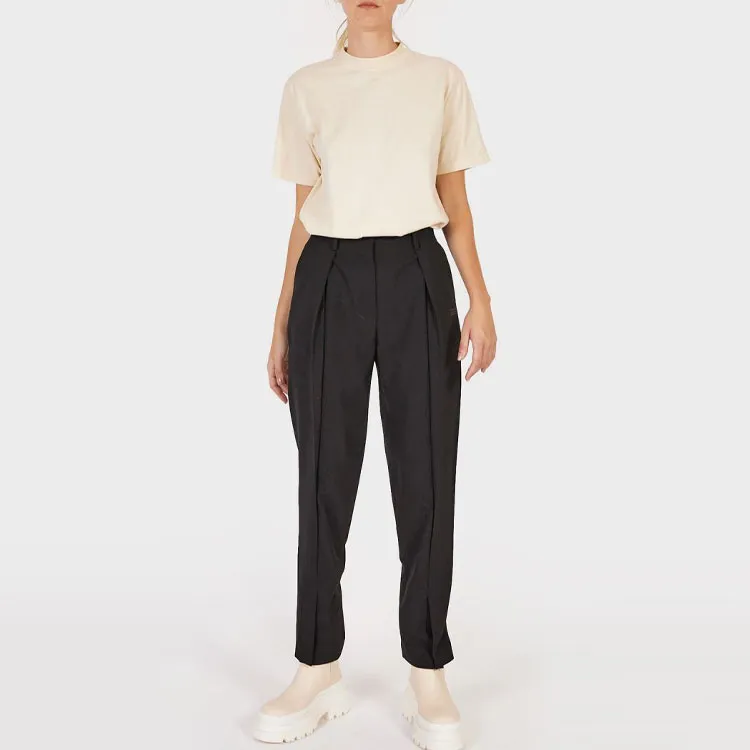 OFF-WHITE Logo-print Tailored Trousers-1
