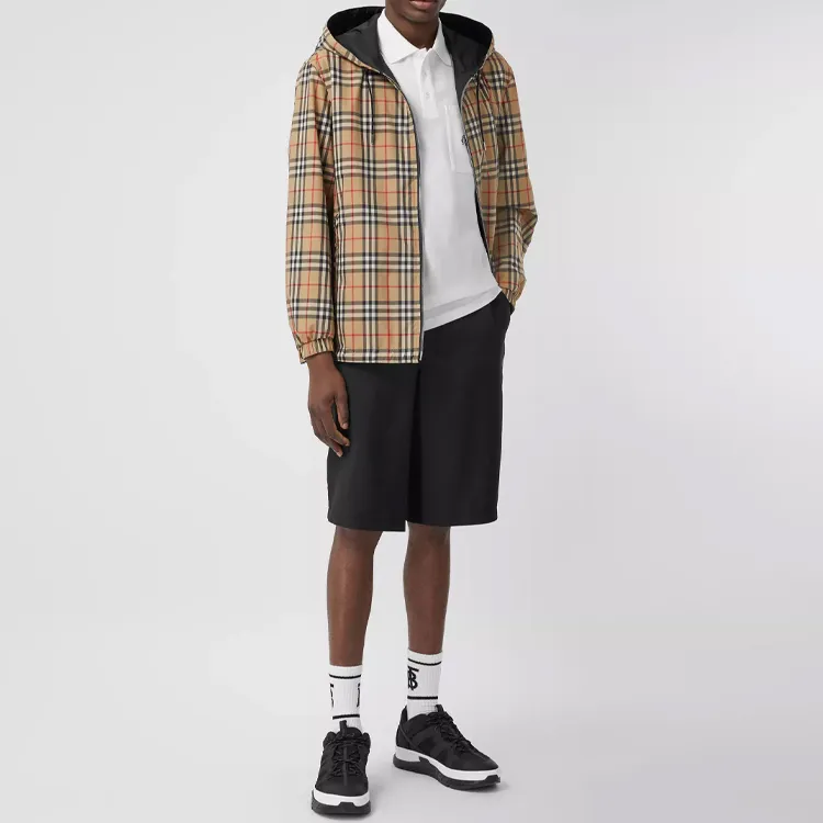 Burberry Check Reversible Hooded Jacket-2