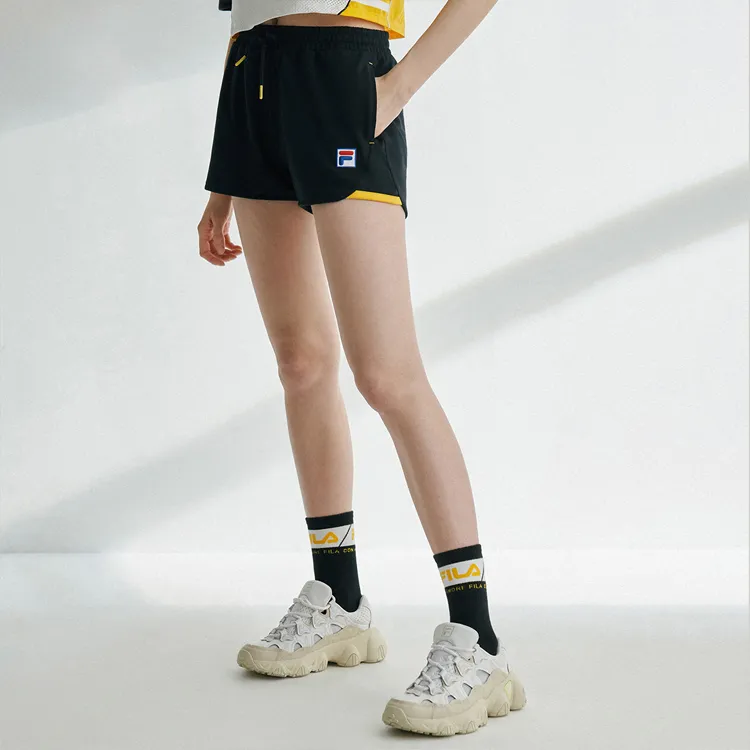 FILA FUSION Casual Shorts Women's Black-2