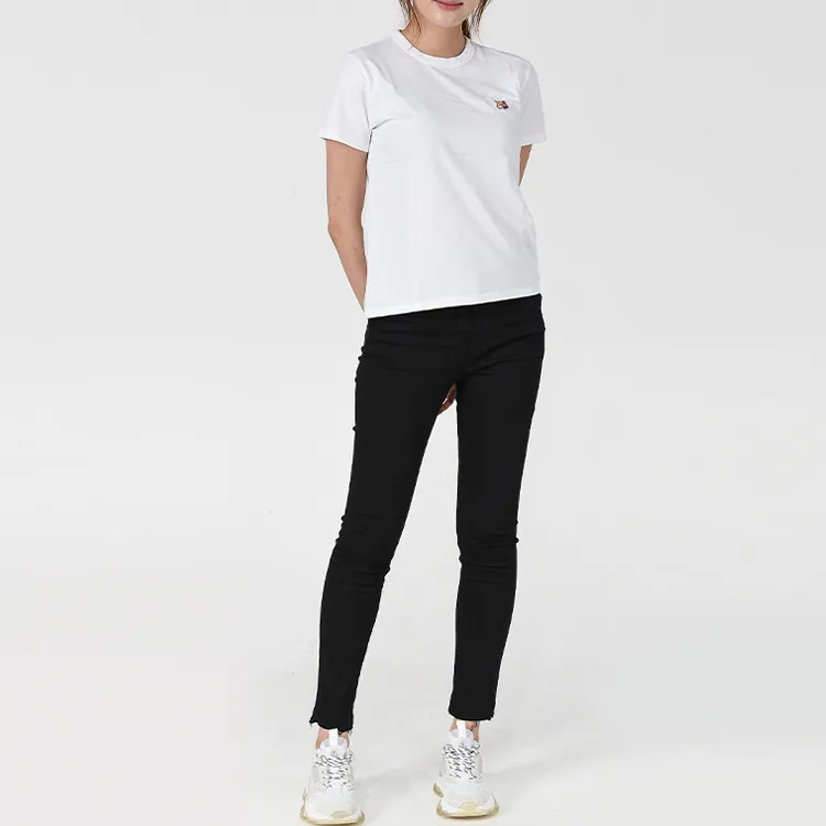 Maison Kitsune T Shirts Women's White-3