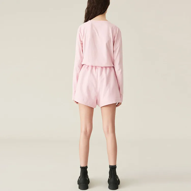 GANNI Softwear Isoli Short 'Lilac'-2