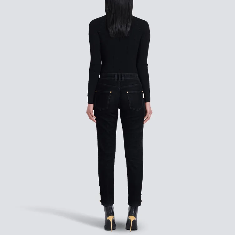 BALMAIN Slim Jeans 'Black'-2