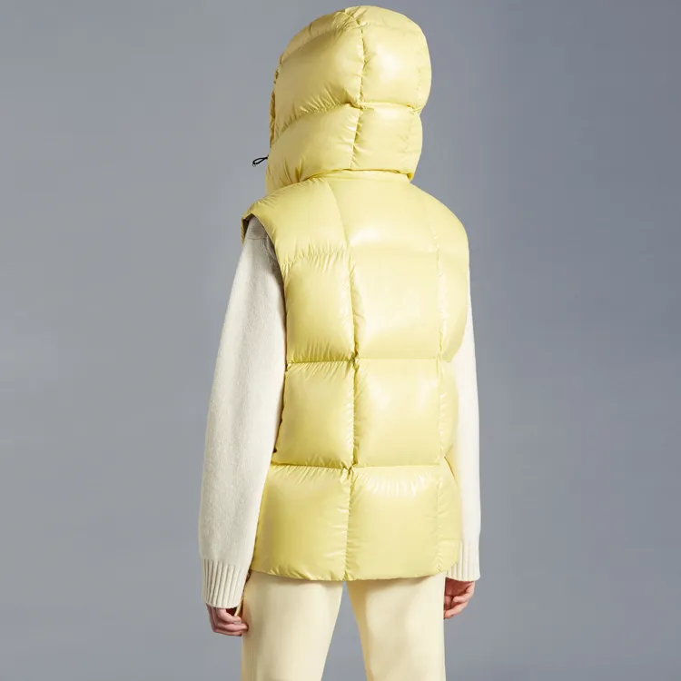 Moncler FW22 Vest Women's Yellow-2