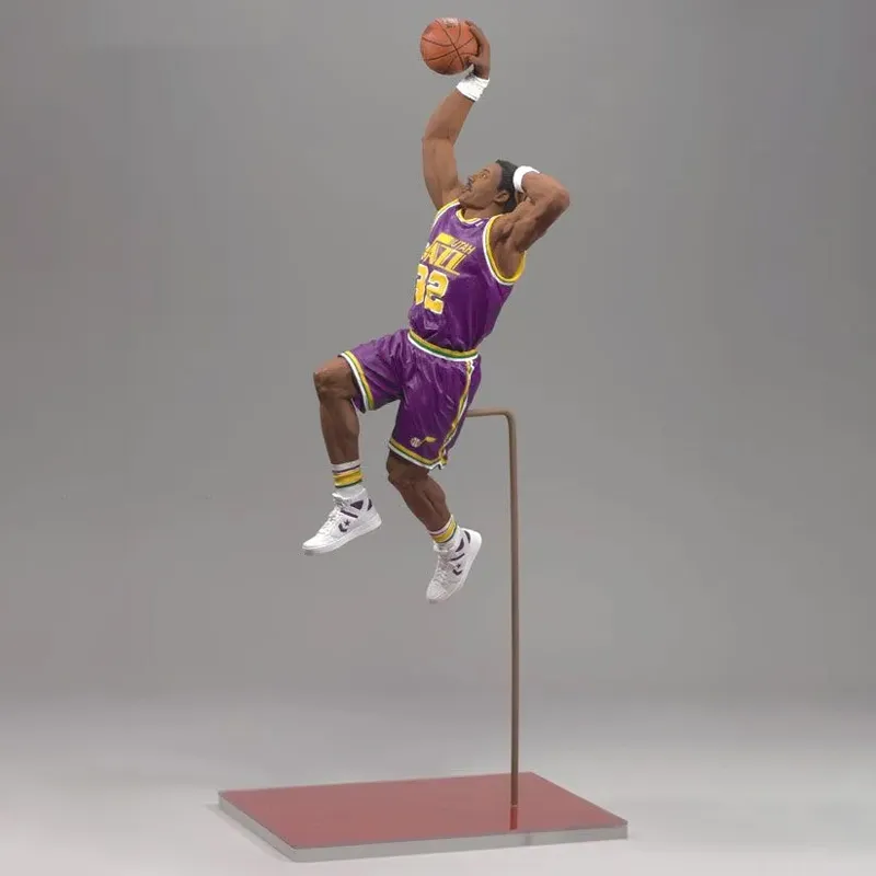 McFARLANE NBA Series NBA Star Character McFarland Legend Collection No. 5 Karl Malone Scale Figures-3