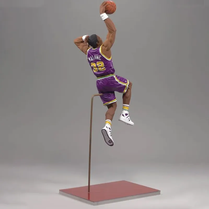 McFARLANE NBA Series NBA Star Character McFarland Legend Collection No. 5 Karl Malone Scale Figures-4