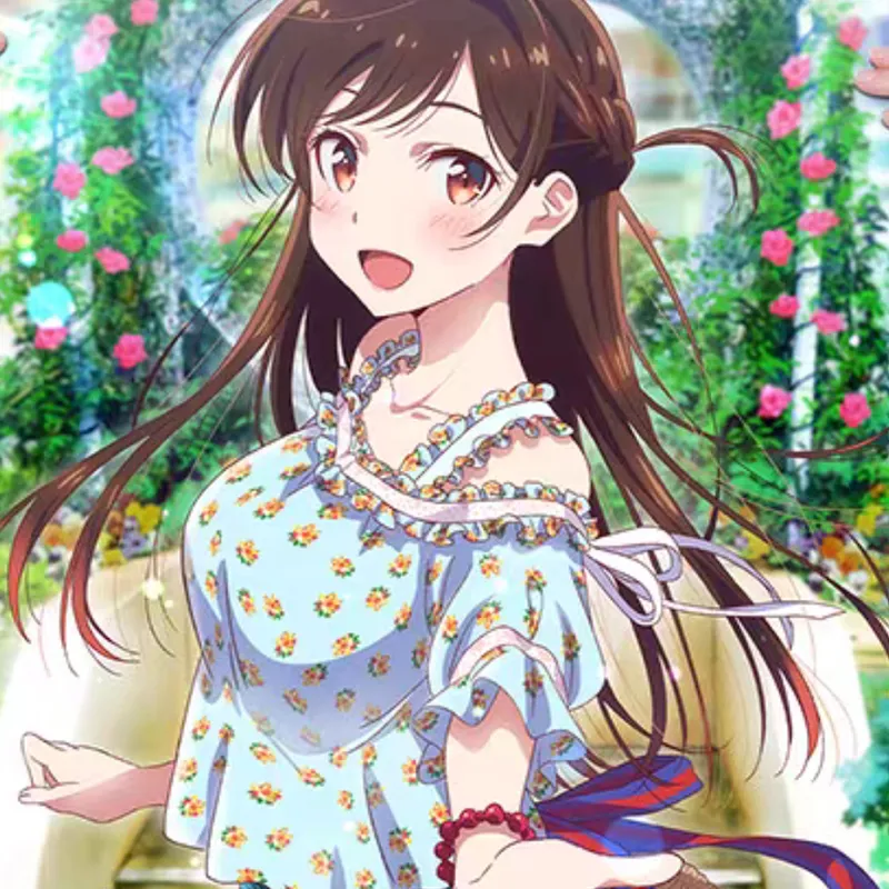 BANPRESTO Ichiban Kuji Rent A Girlfriend B Reward Chizuru Mizuhara Poster Anime / Games Posters-1