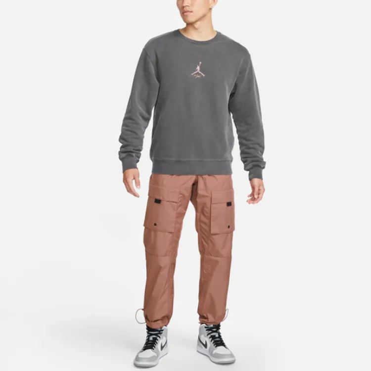 Jordan Sweatshirt Fall Men's Dark Gray-3