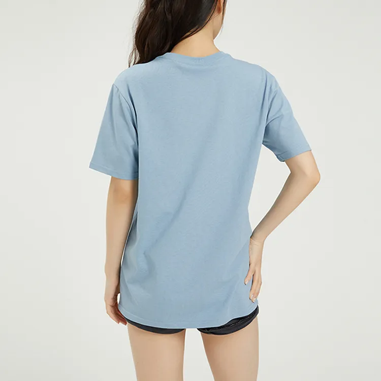 Vans T Shirts Women's Gray Blue-3