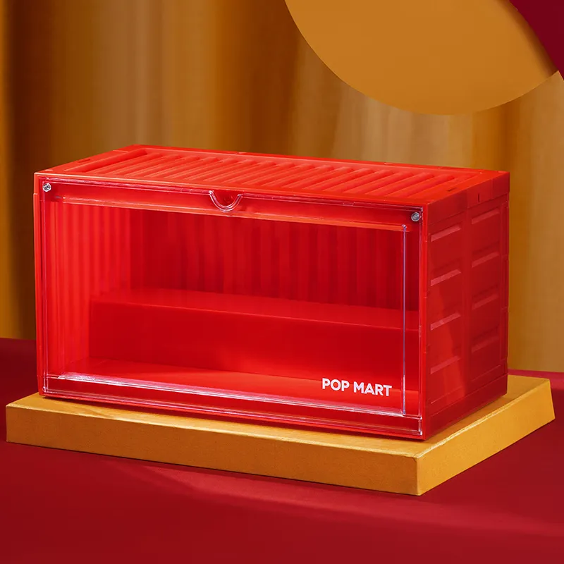 POP MART Bubble Mate IP New Year Container Luminous Display Case Model Accessories-1