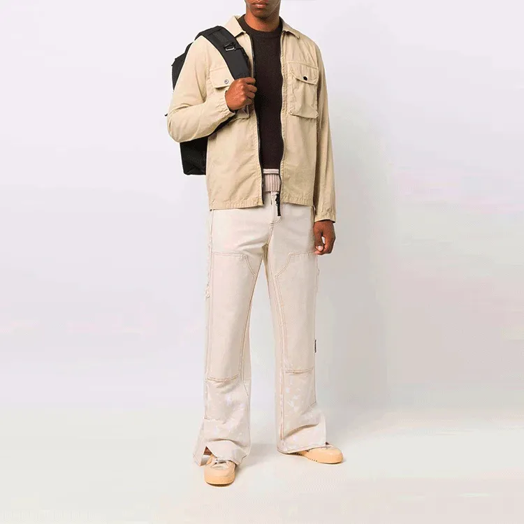 STONE ISLAND Jackets Men Light Yellow-2