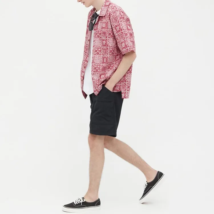 UNIQLO Shirts Unisex Maroon-2