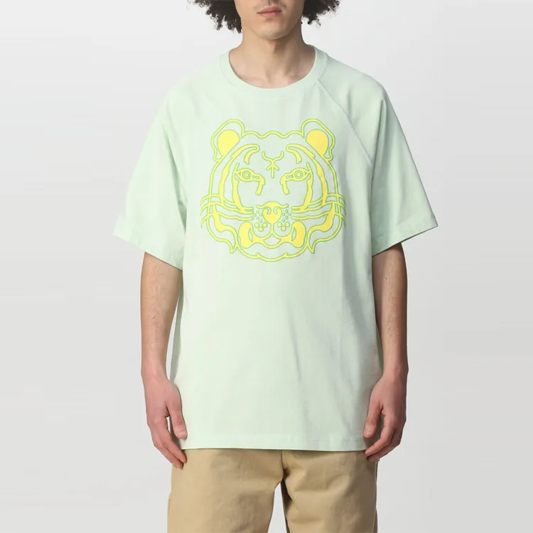 KENZO T Shirts Men Green-3